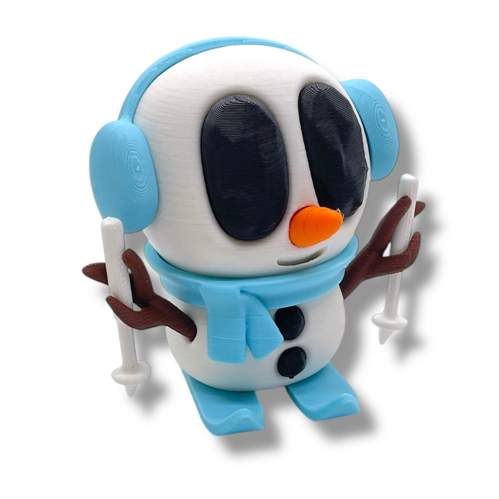 Blob Snowman Holiday Figurines– Adorable Christman Collectibles ⛄🎄