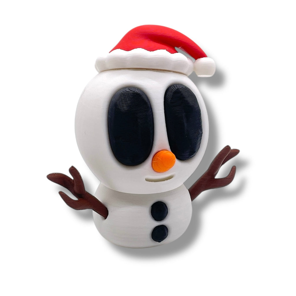 Blob Snowman Holiday Figurines– Adorable Christman Collectibles ⛄🎄