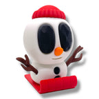 Blob Snowman Holiday Figurines– Adorable Christman Collectibles ⛄🎄