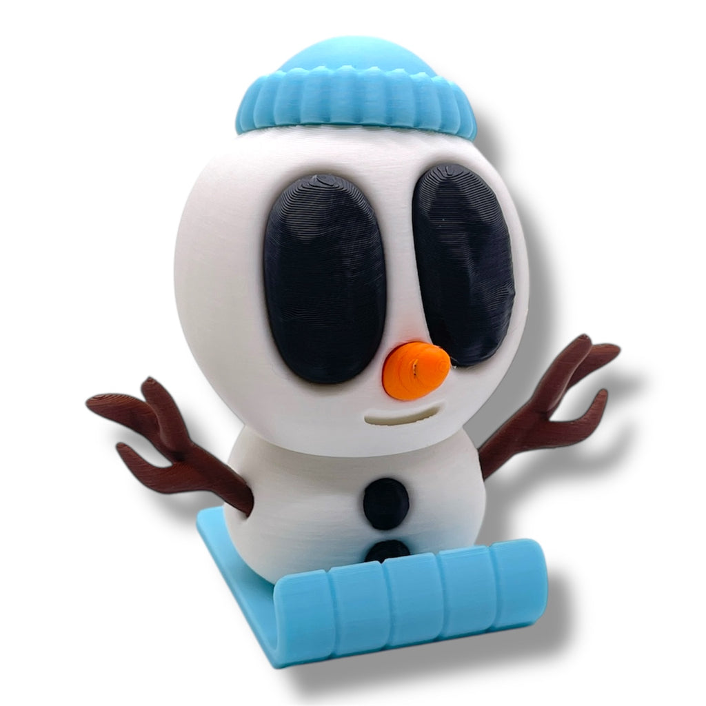 Blob Snowman Holiday Figurines– Adorable Christman Collectibles ⛄🎄