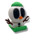 Blob Snowman Holiday Figurines– Adorable Christman Collectibles ⛄🎄