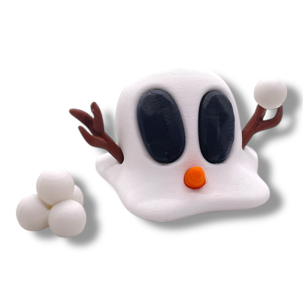Blob Snowman Holiday Figurines– Adorable Christman Collectibles ⛄🎄
