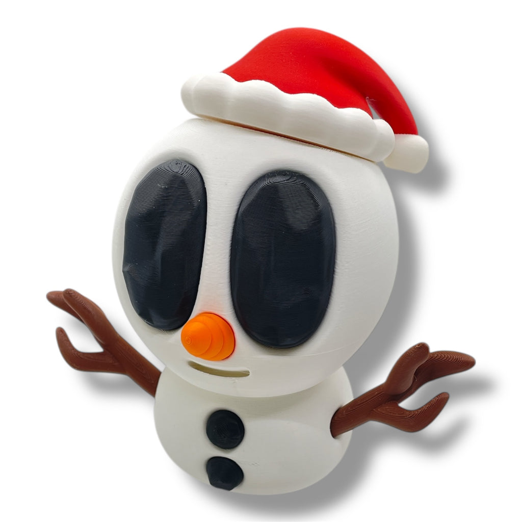 Blob Snowman Holiday Figurines– Adorable Christman Collectibles ⛄🎄