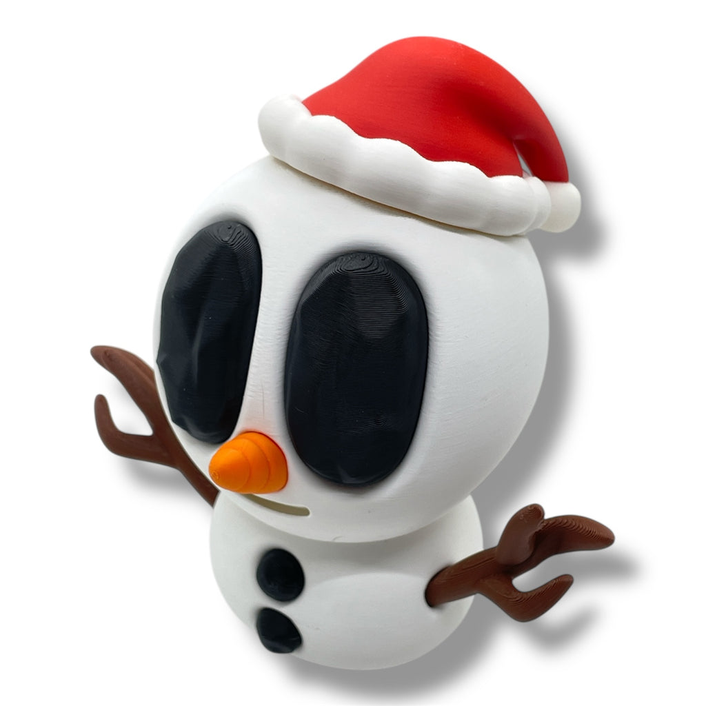 Blob Snowman Holiday Figurines– Adorable Christman Collectibles ⛄🎄