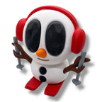 Blob Snowman Holiday Figurines– Adorable Christman Collectibles ⛄🎄