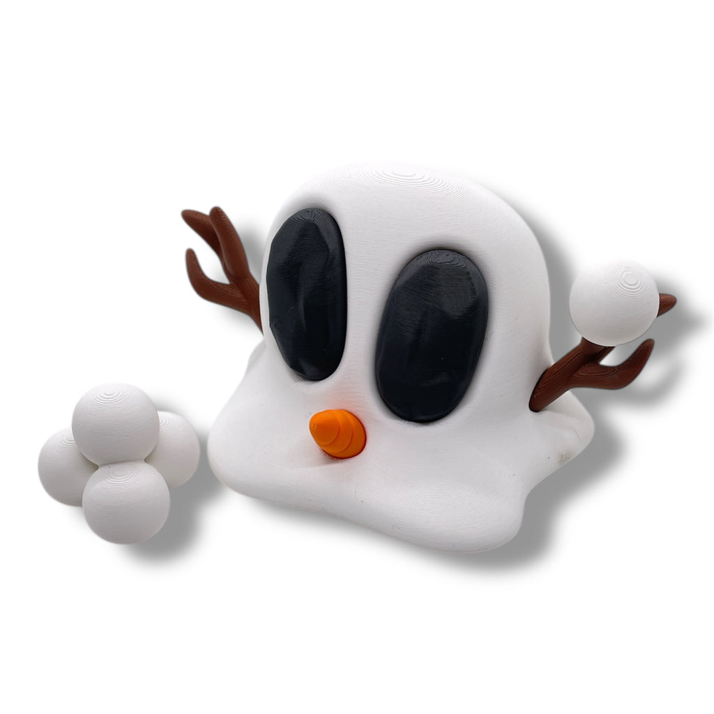 Blob Snowman Holiday Figurines– Adorable Christman Collectibles ⛄🎄