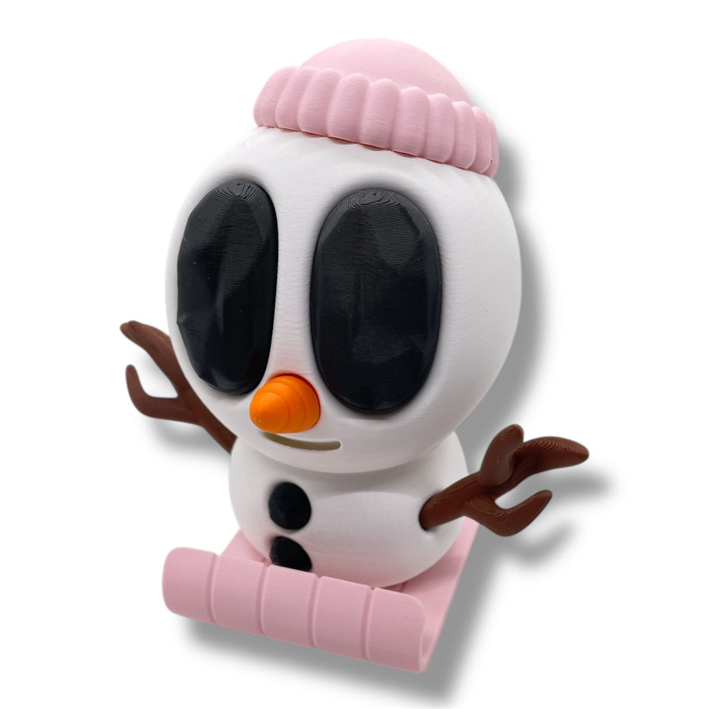 Blob Snowman Holiday Figurines– Adorable Christman Collectibles ⛄🎄