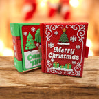 Santa’s Christmas Book Set – Complete Holiday Display & Storage Case