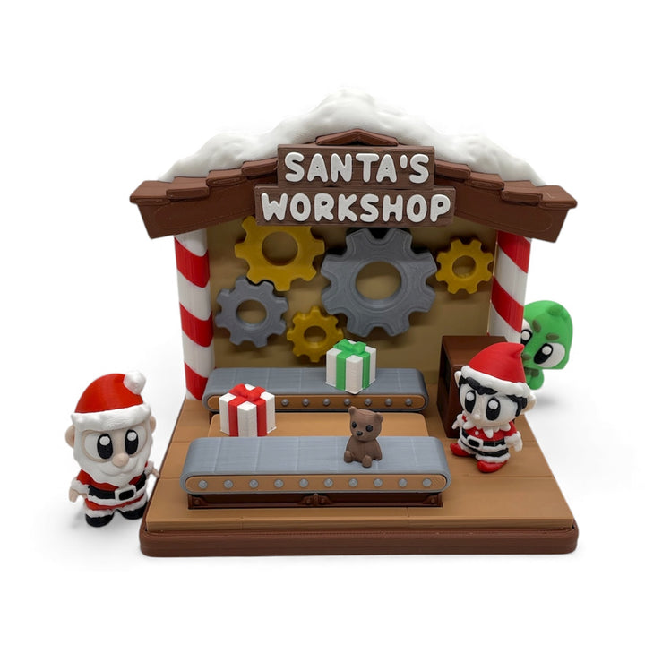 Santa's Workshop – 6-Inch Holiday Miniature Set – main product view