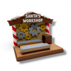 Whimsical Santa’s Workshop Set – Holiday Edition - Desktop Set Decor
