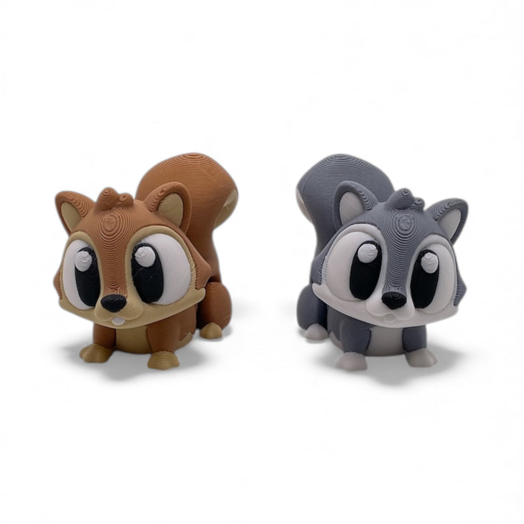 Snowy Acorn Cottage – Cute Squirrel Holiday Woodland Winter Set