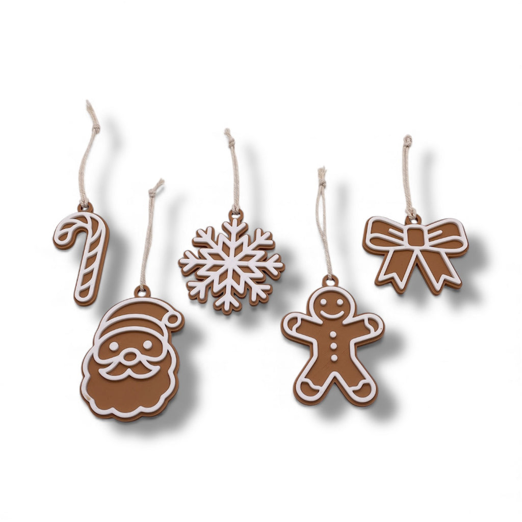 🎄 Whimsical Christmas Tree Ornaments – Joyful Holiday Decor 🎄