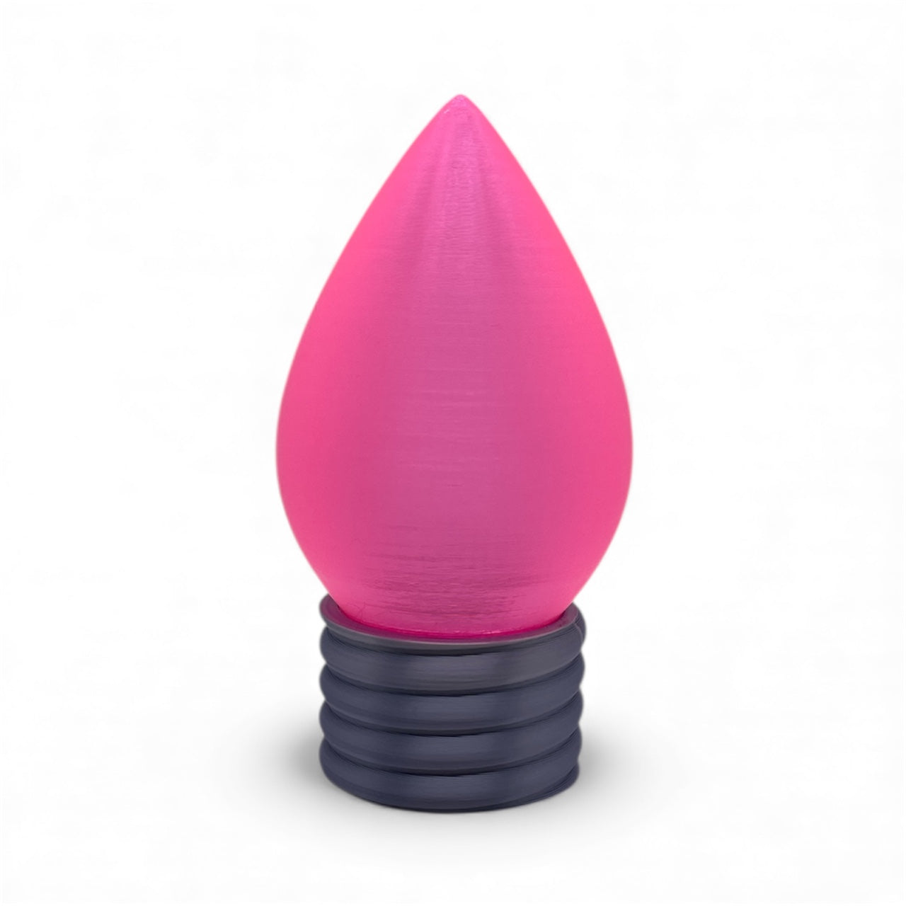 5.5" Christmas Bulb Tea Light – Illuminated Holiday Décor