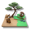 Safari Adventure Habitat – Lion & Giraffe Mini Set – main product view
