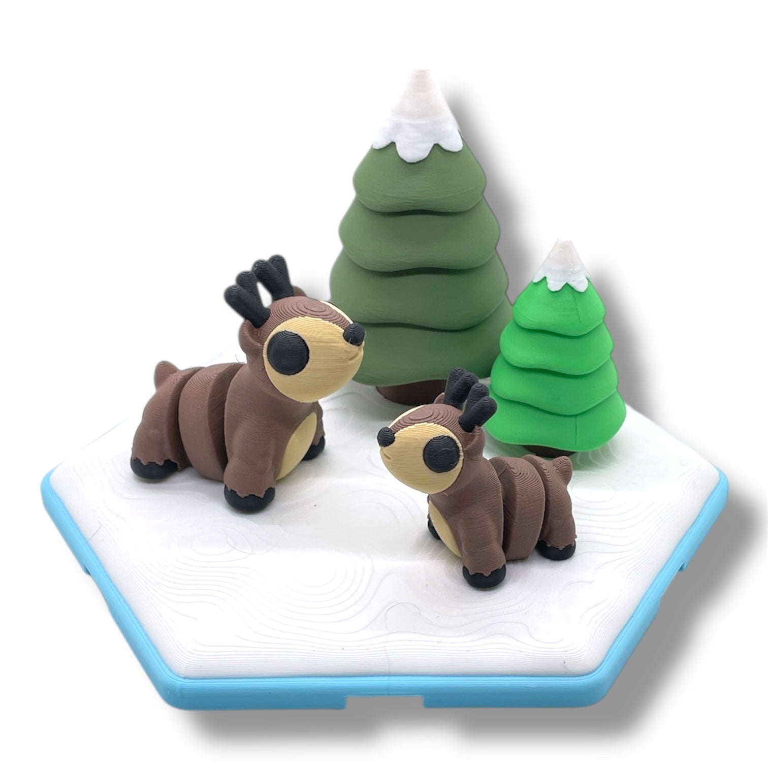 Koza Konnect Christmas House Series - Gingerbread Ferris Wheel Carousel Desk Top Decor