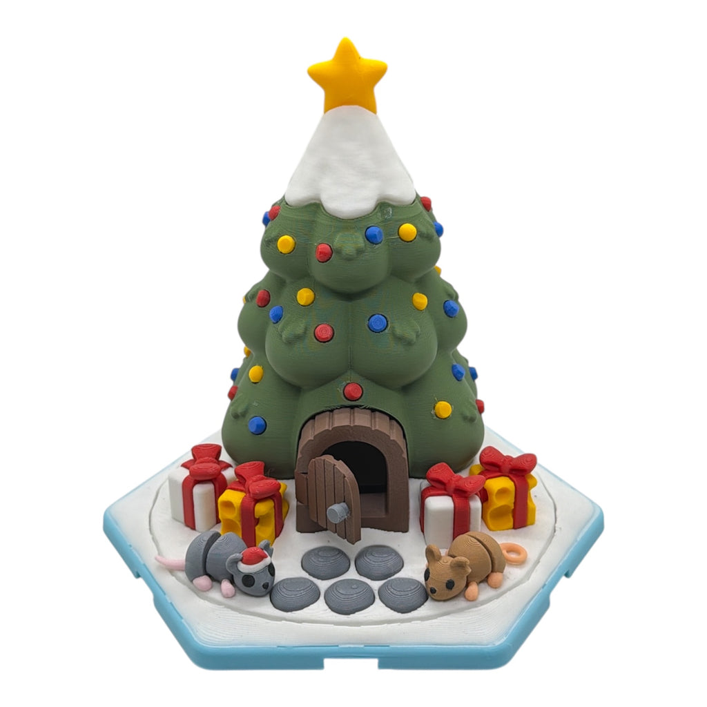 Koza Konnect Christmas House Series - Gingerbread Ferris Wheel Carousel Desk Top Decor