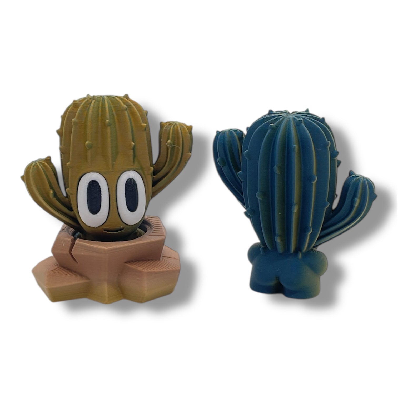 🌵 Blob Desert Plants – Cute 3D Printed Cactus Desk Decor
