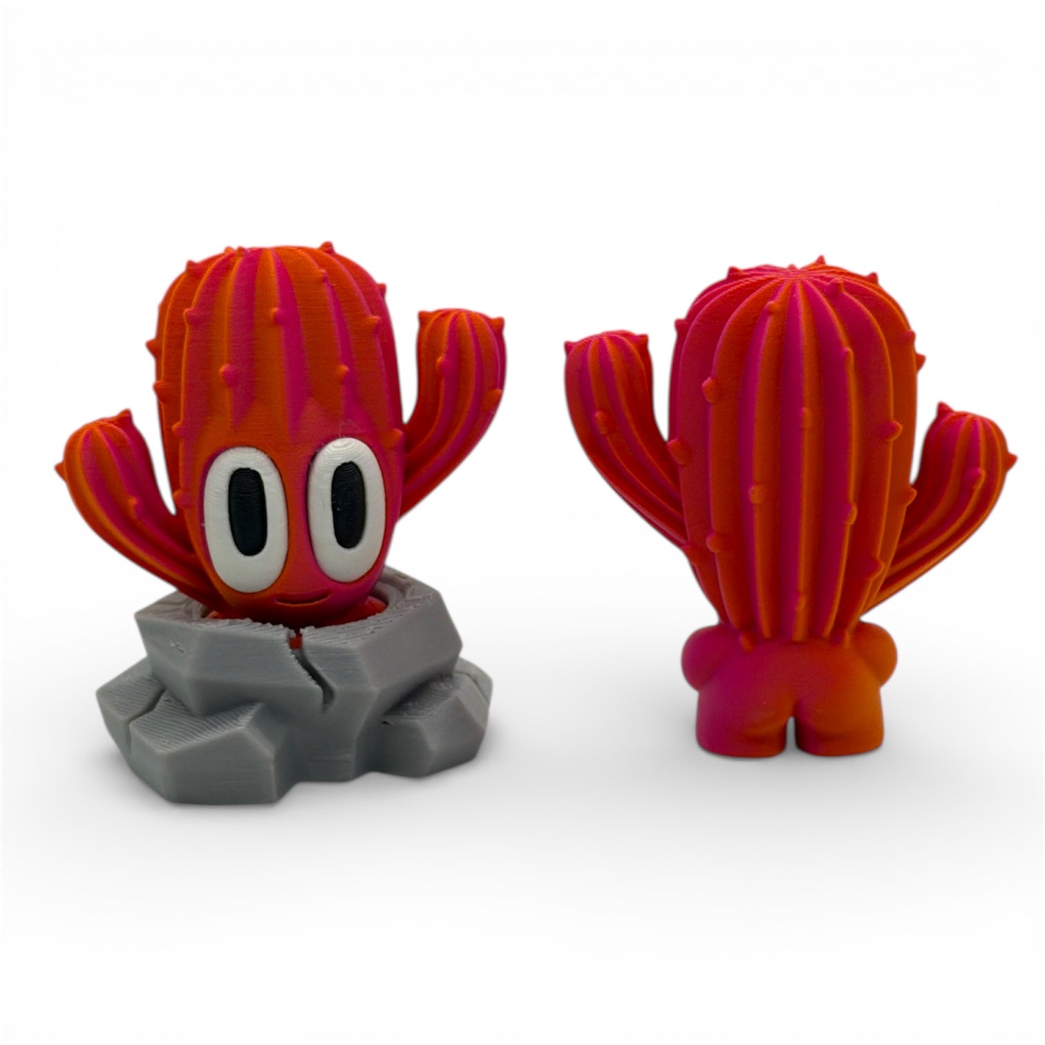 🌵 Blob Desert Plants – Cute 3D Printed Cactus Desk Decor