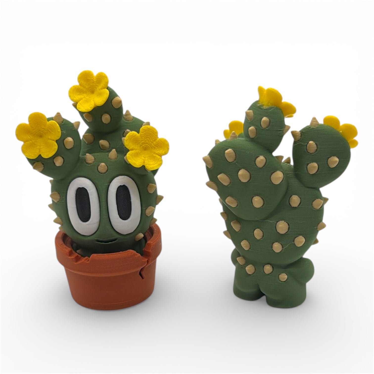 🌵 Blob Desert Plants – Cute 3D Printed Cactus Desk Decor