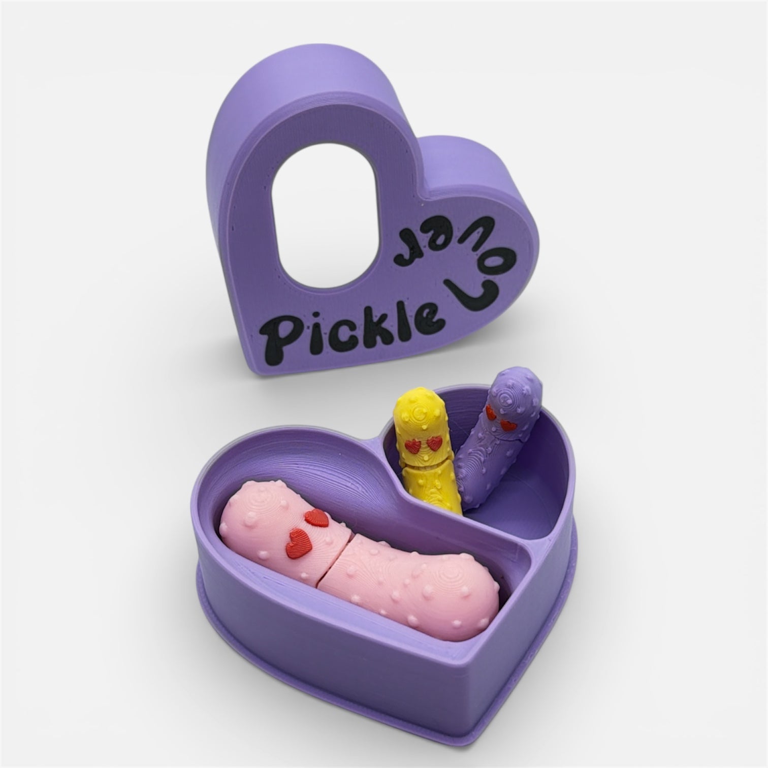 Valentines Tickle Pickle 4 Pack - Articulated 3D Printed