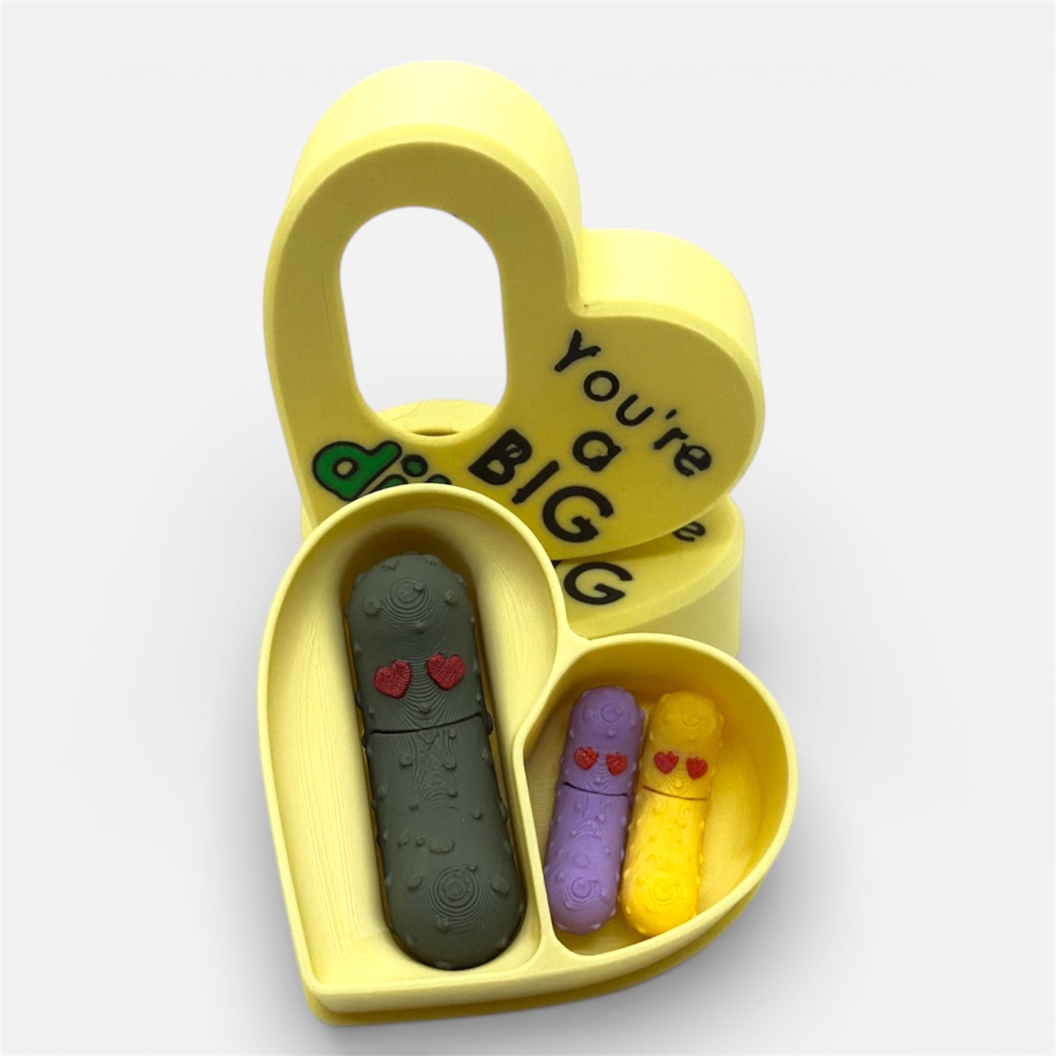Valentines Tickle Pickle 4 Pack - Articulated 3D Printed
