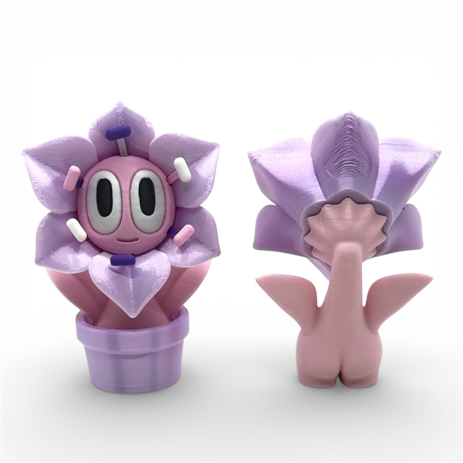 Blob Flowers – Cheeky Floral Figurines with Personality - Desk Decor