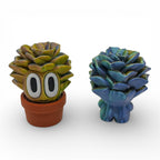 Blob Plants – 3D Printed Plant Cuties with Big Eyes and a Tiny Tush