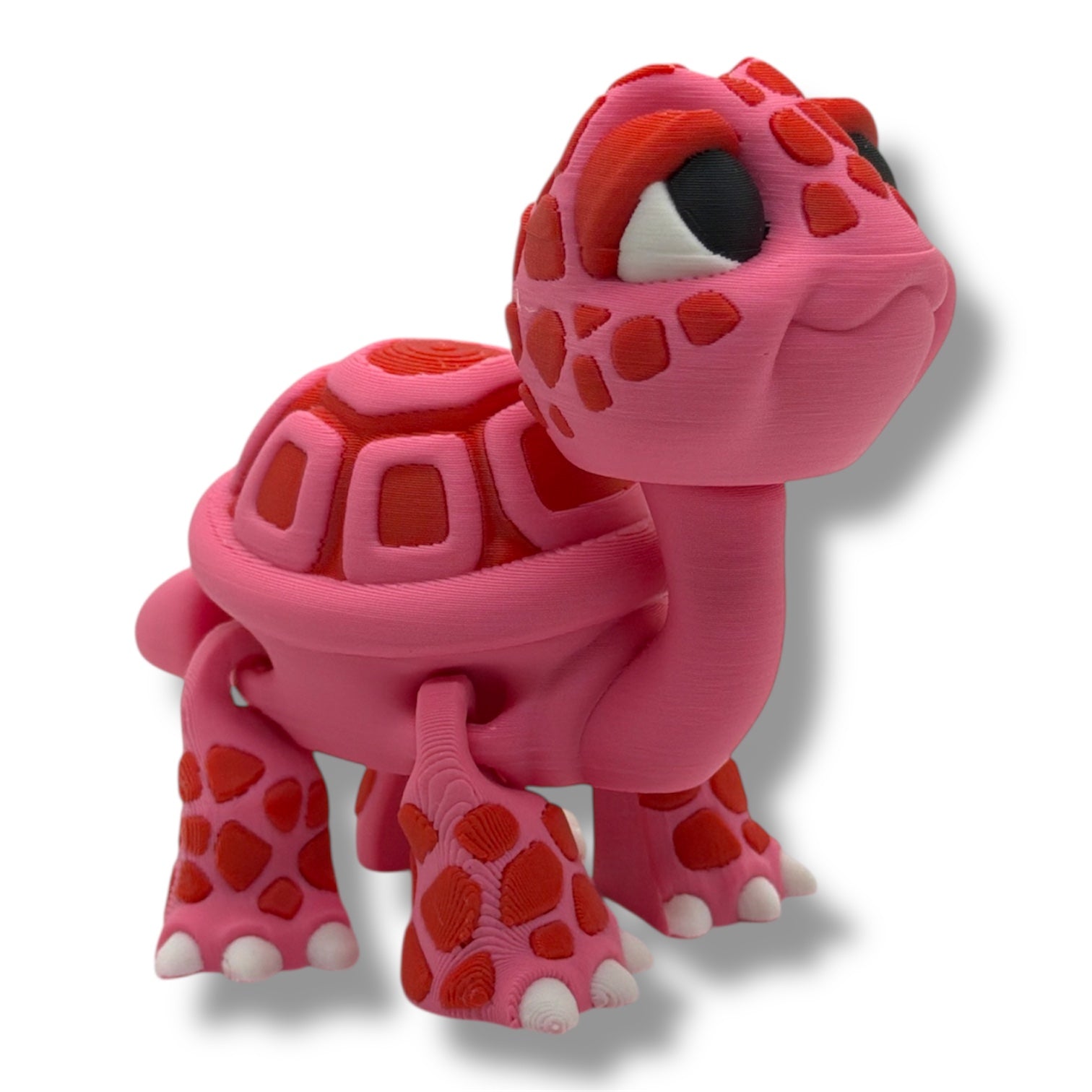 Adorable 3d Printed Standing Baby Turtle - Articulated 3d Printed Cartoon Style Decor Gift