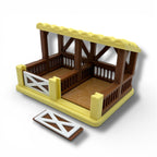 Mini Horse Stable Desk Decor – Farm Display - Desk top Decor