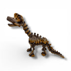 11" Brachiosaurus Dinosaur Skeleton- 3d Printed Articulated Figurine Decor Gift