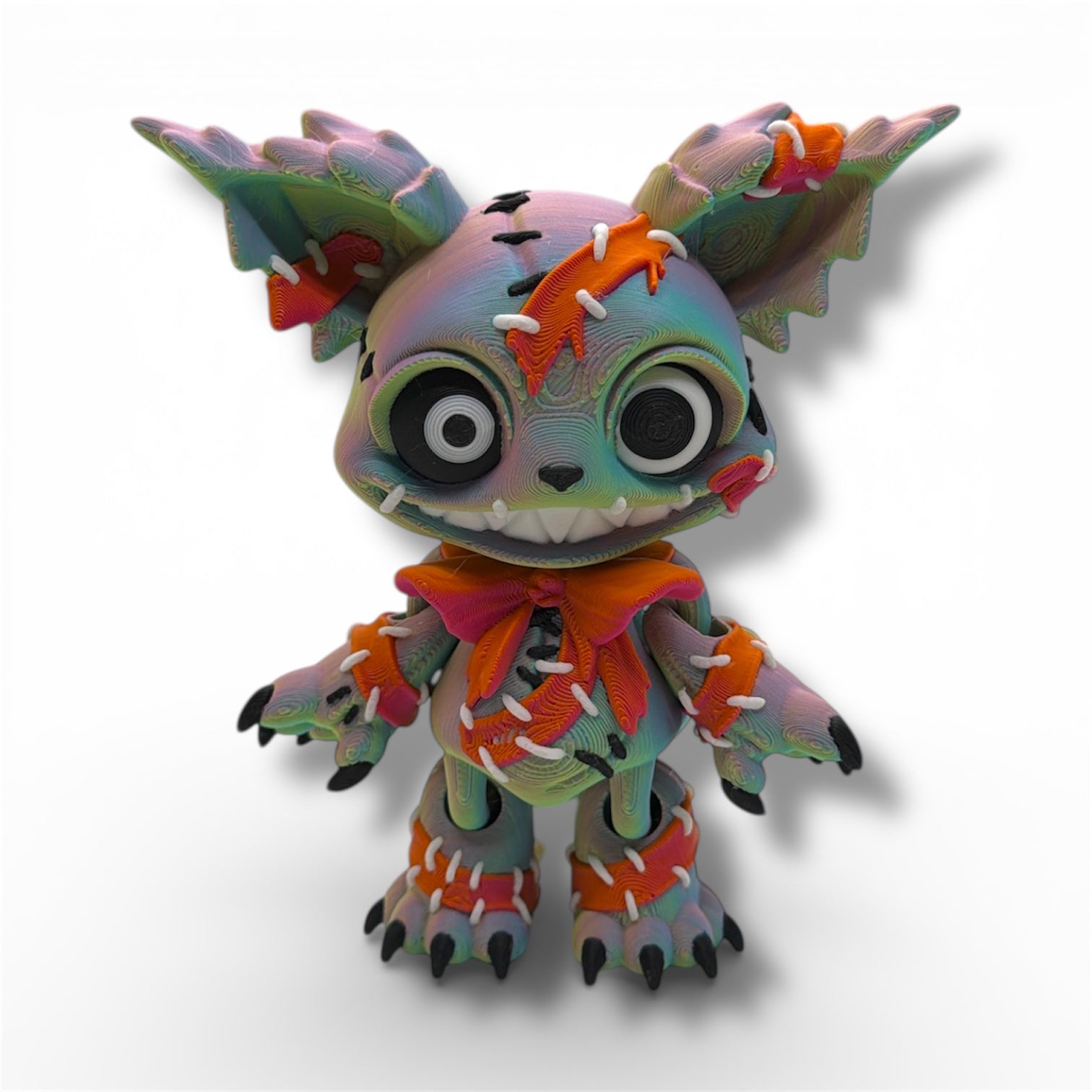 5.5" Zombie Jinx Cat - Articulated Desk Pet