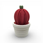 Knitted Cactus Desktop Decor – Decorative Desk & Shelf Accent