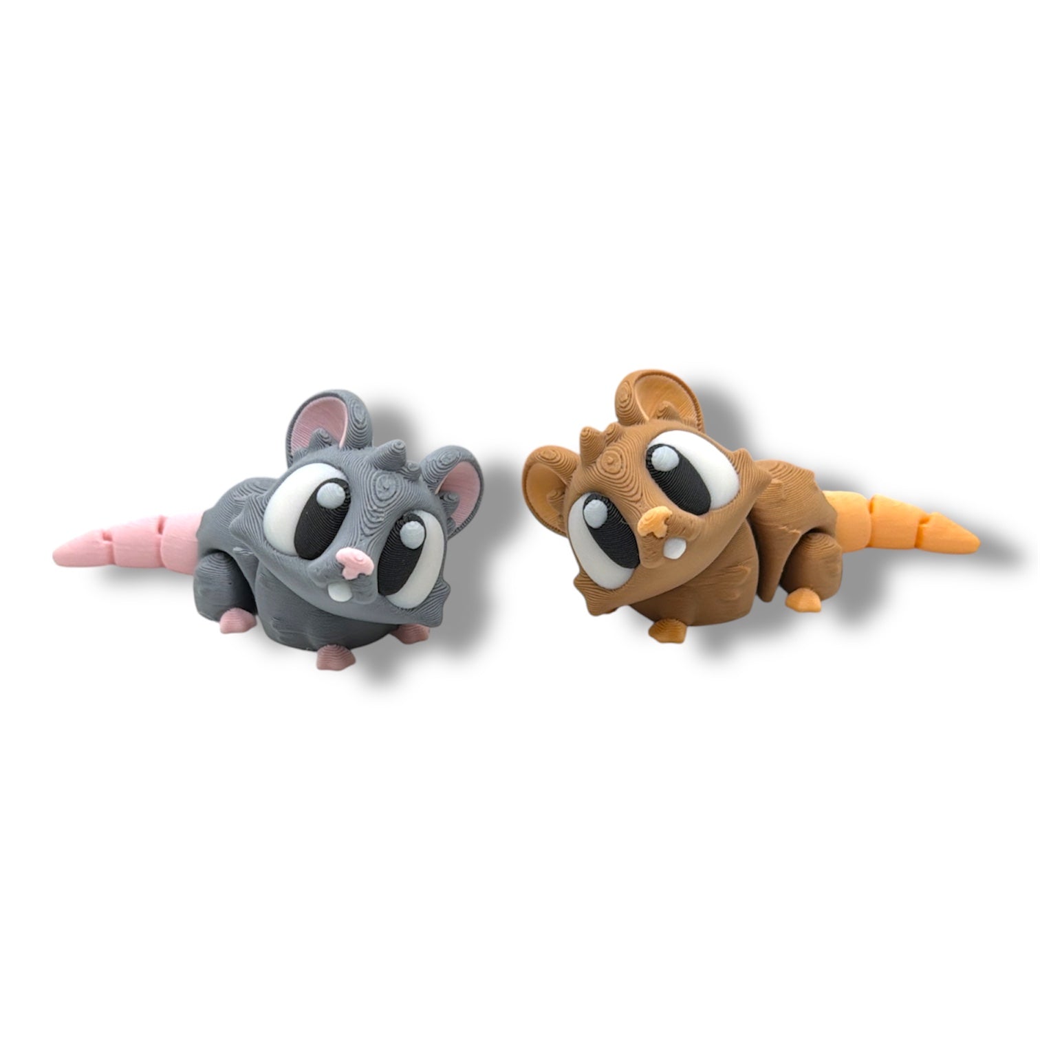 Subway Snack Attack – Rat Scene (2 Rats Included) Desktop Decor