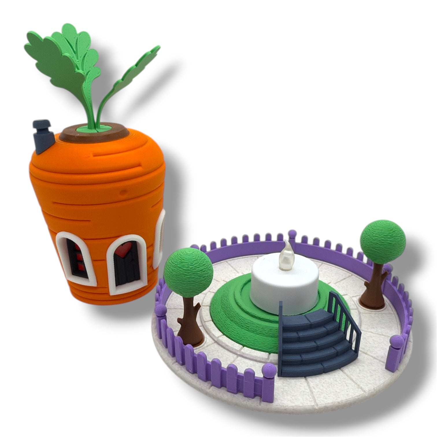 Delightful Tealight Fairy House - Garden Collection - 3D Printed Holiday Decor