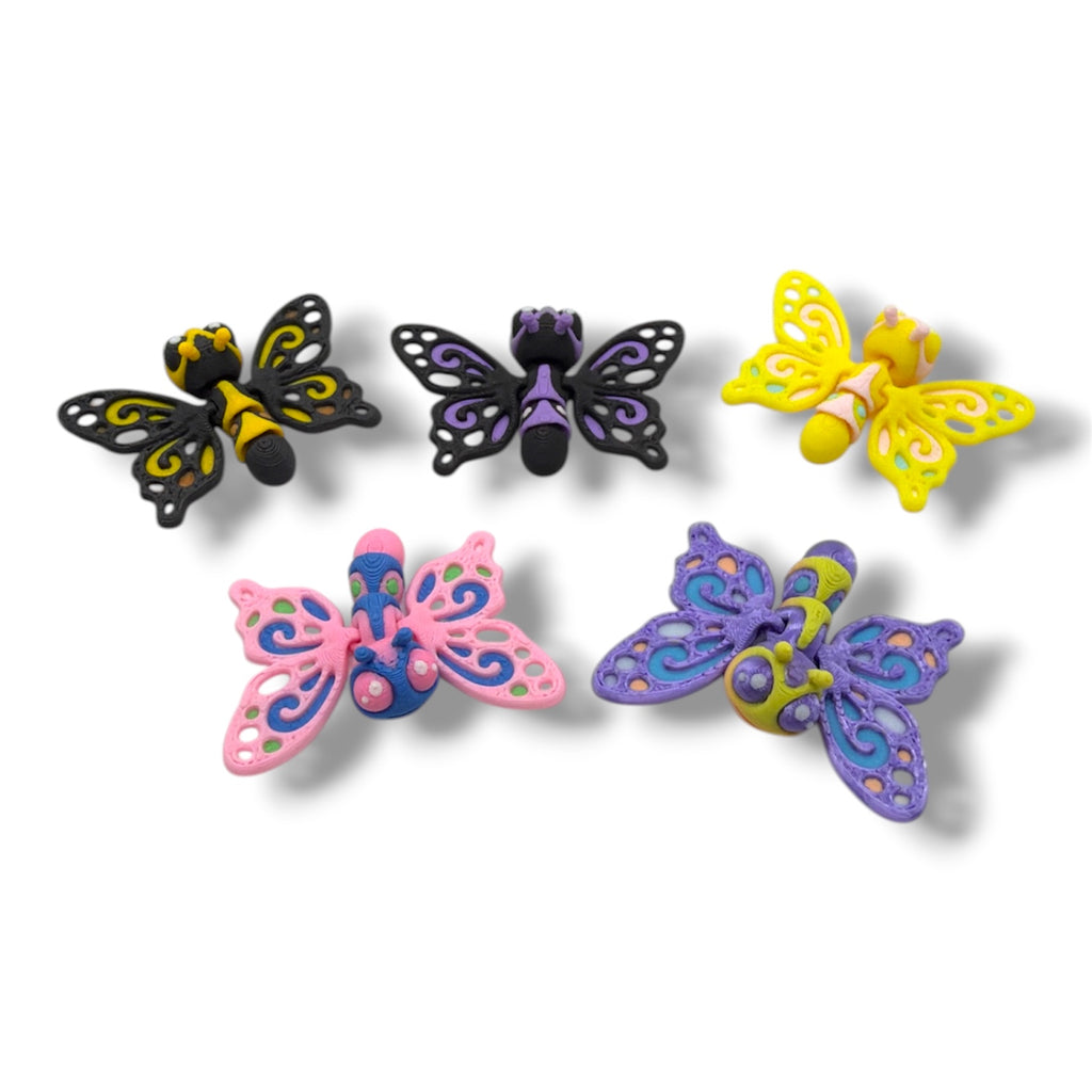 5 Pack of Pocket Pals - Mini 3d Printed Articulated Figurines