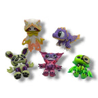 5 Pack of Pocket Pals - Mini 3d Printed Articulated Figurines
