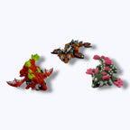Beautiful 5" 3dGob Dragon - 3d Printed Articulated Decor