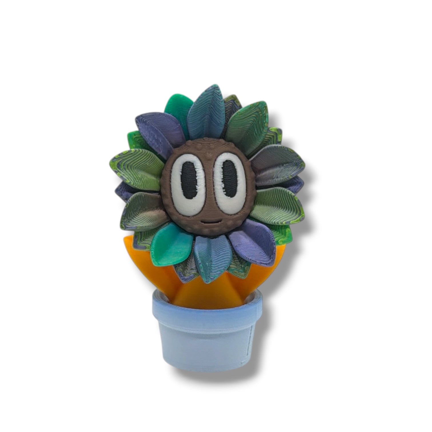 Blob Flowers – Cheeky Floral Figurines with Personality - Desk Decor