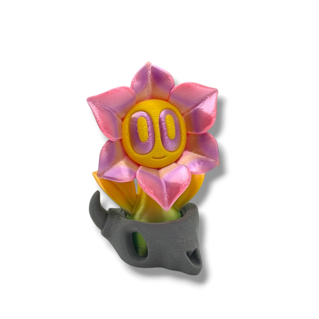 Blob Flowers – Cheeky Floral Figurines with Personality - Desk Decor