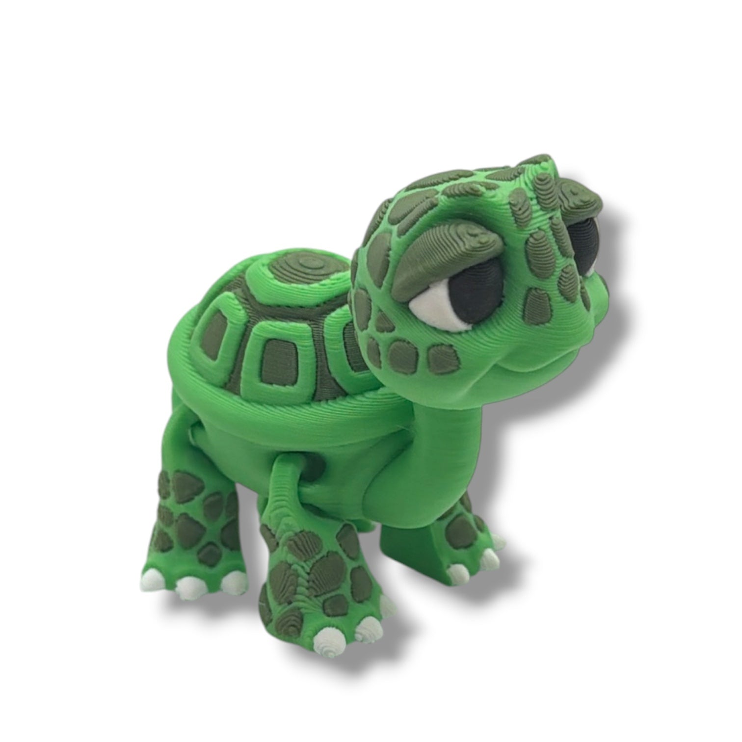 Adorable Desk Pet Baby Tortoise - Cartoon Style Turtle Decor Gift
