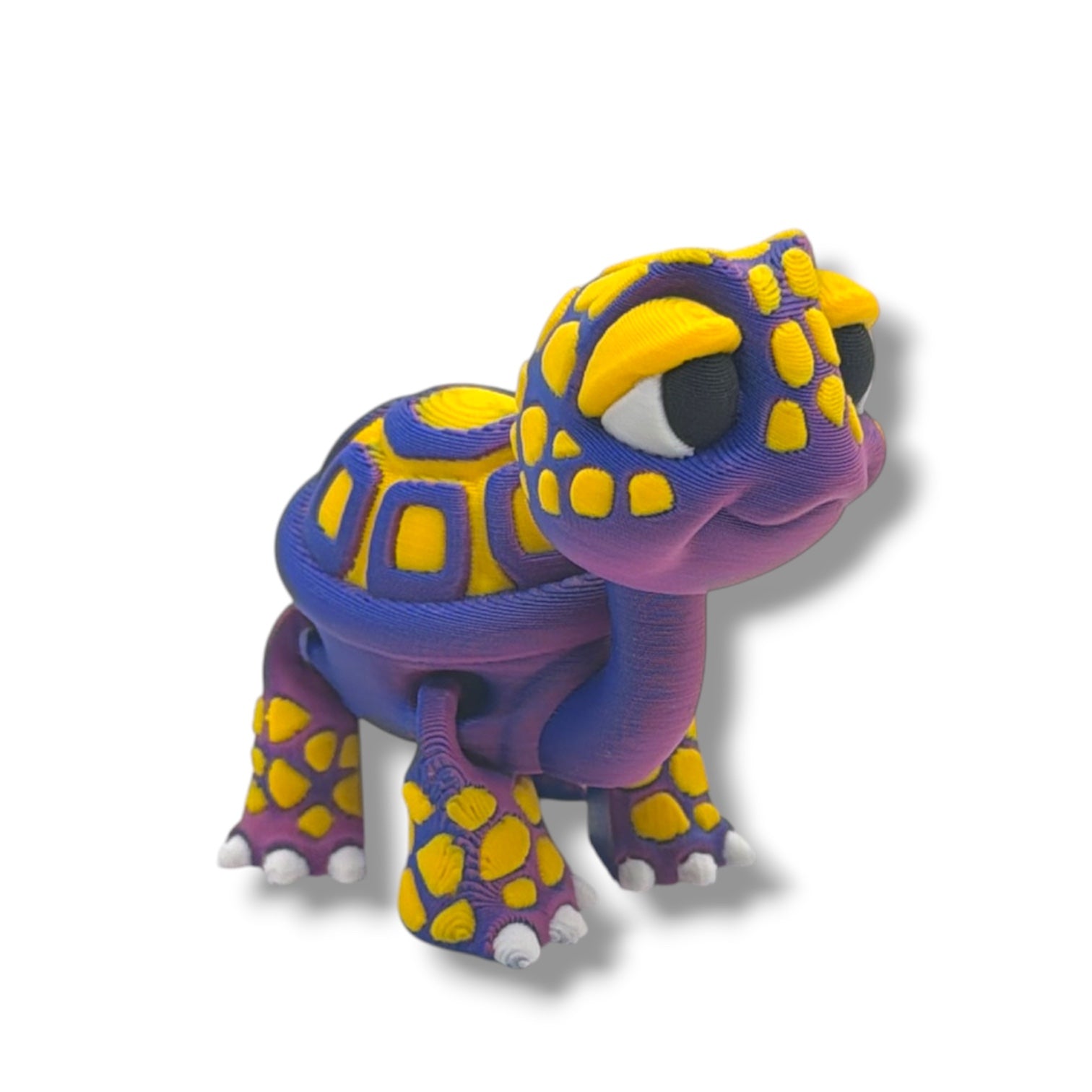 Adorable Desk Pet Baby Tortoise - Cartoon Style Turtle Decor Gift