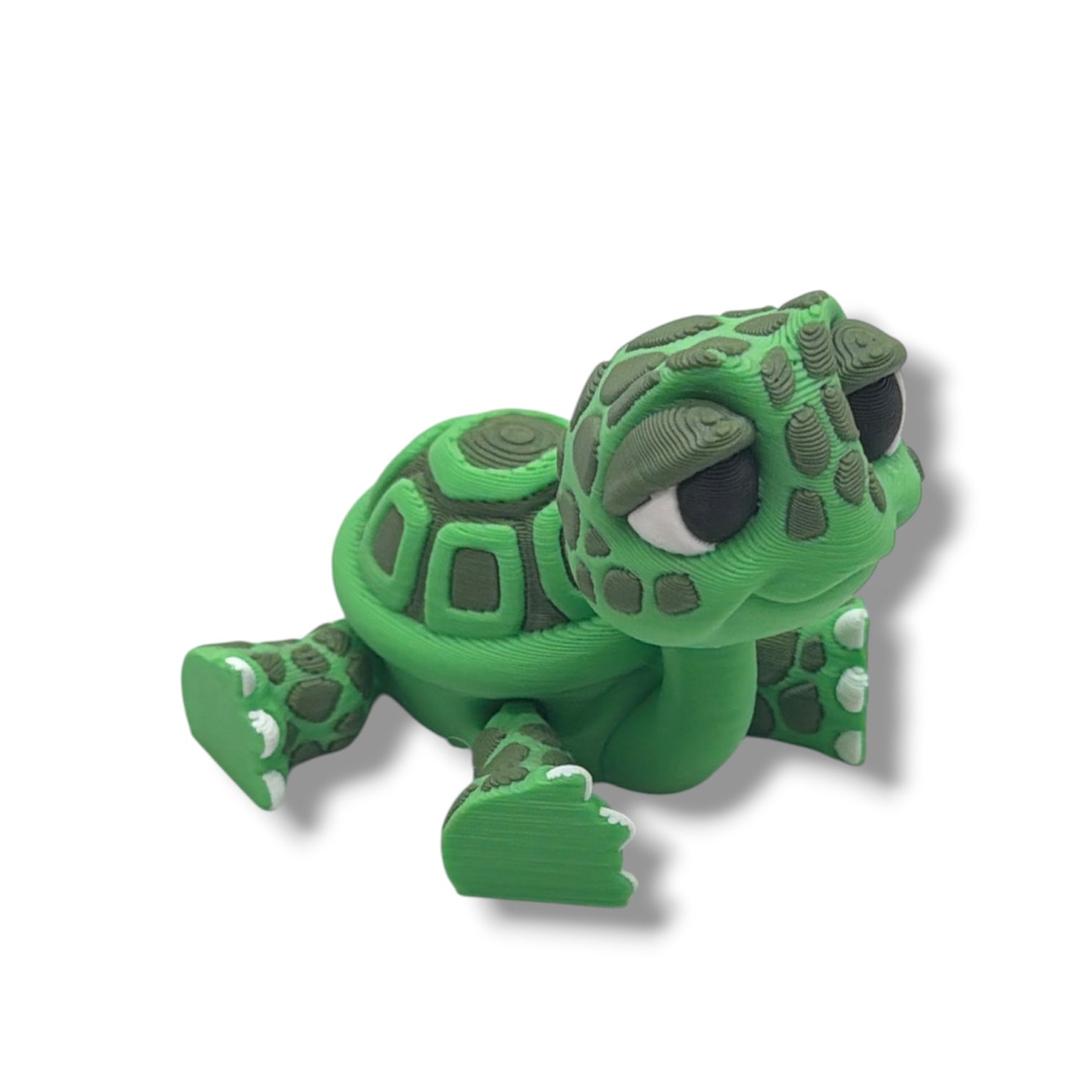 Adorable Desk Pet Baby Tortoise - Cartoon Style Turtle Decor Gift
