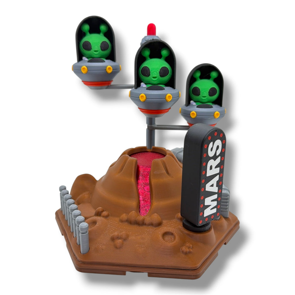 Mars w/ Alien Scene - Koza Konnect Modular Space Series Decor Collectable