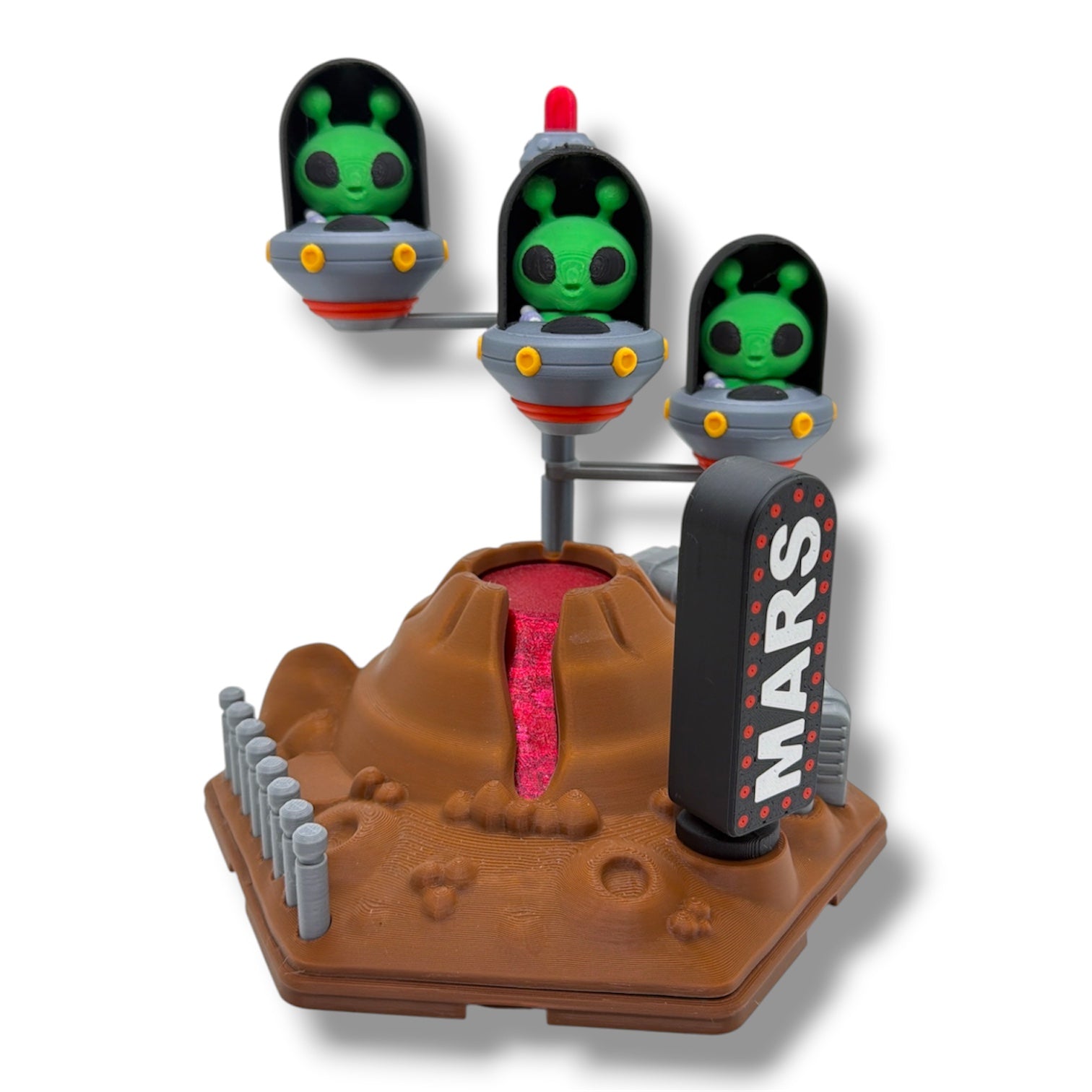 Mars w/ Alien Scene - Koza Konnect Modular Space Series Decor Collectable