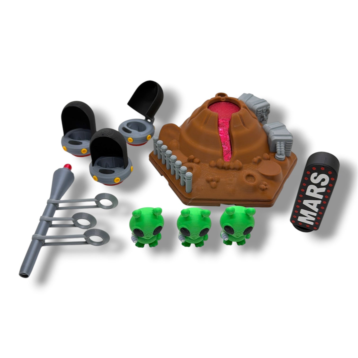Mars w/ Alien Scene - Koza Konnect Modular Space Series Decor Collectable