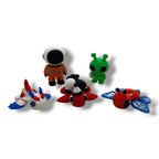5 Pack of Pocket Pals - Mini 3d Printed Articulated Figurines