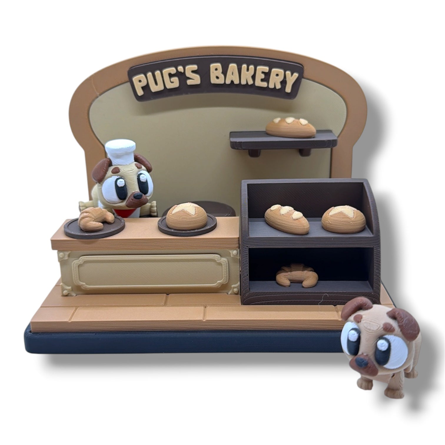 Pug's Bakery – Adorable Mini Bakery Set Desktop Decor (Copy)