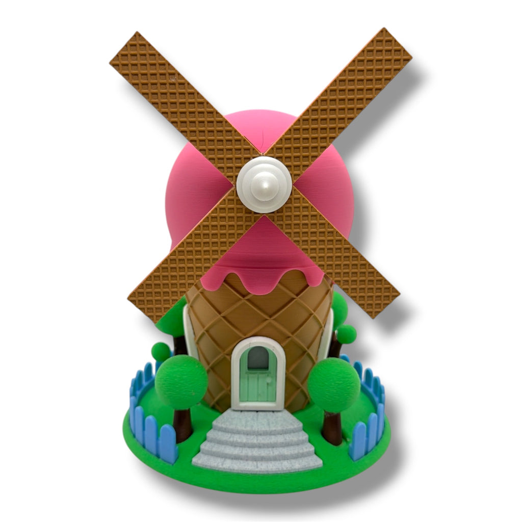 Ice Cream Windmill Tea Light House – Limited Summertime Tea Light House