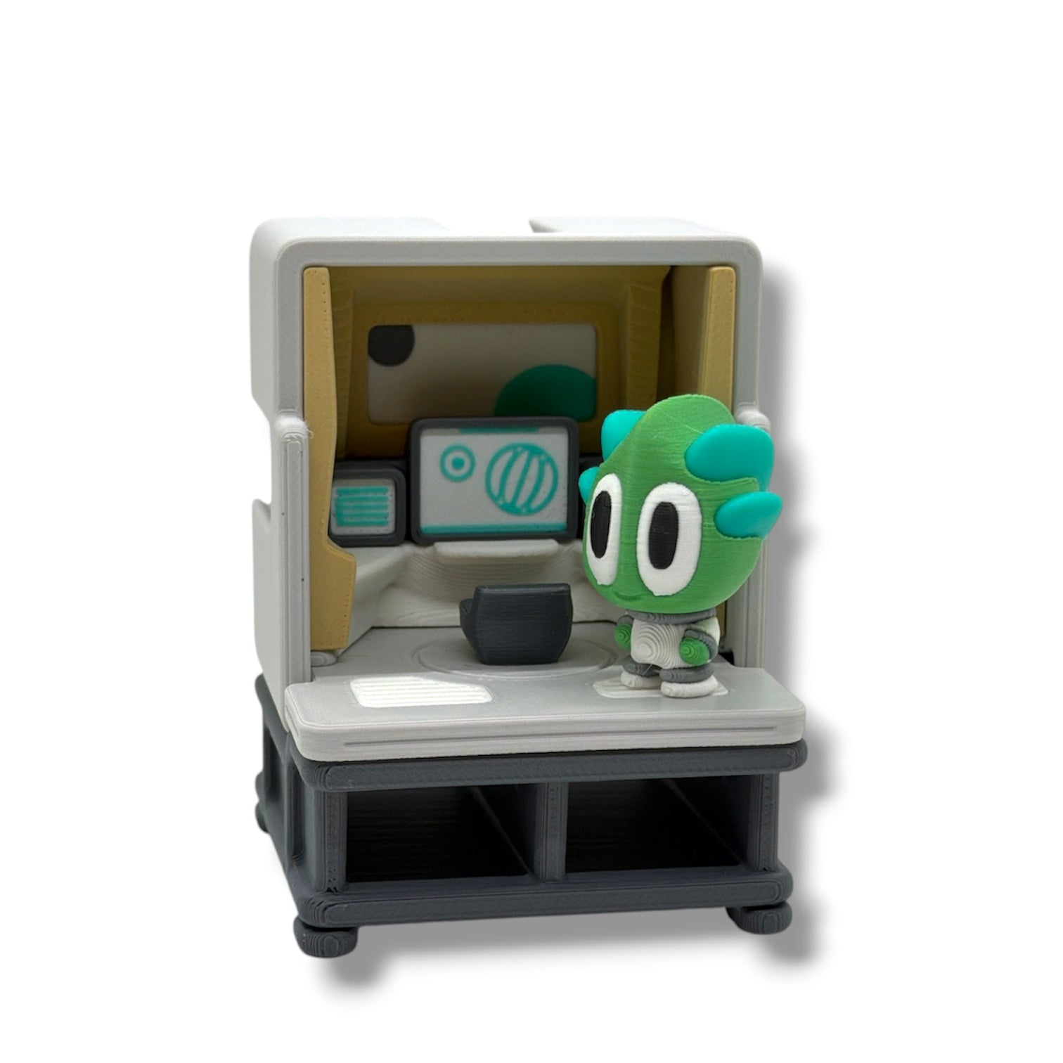 Space Blobs - Modular Space Station Habitat Set Series - Desktop Decor