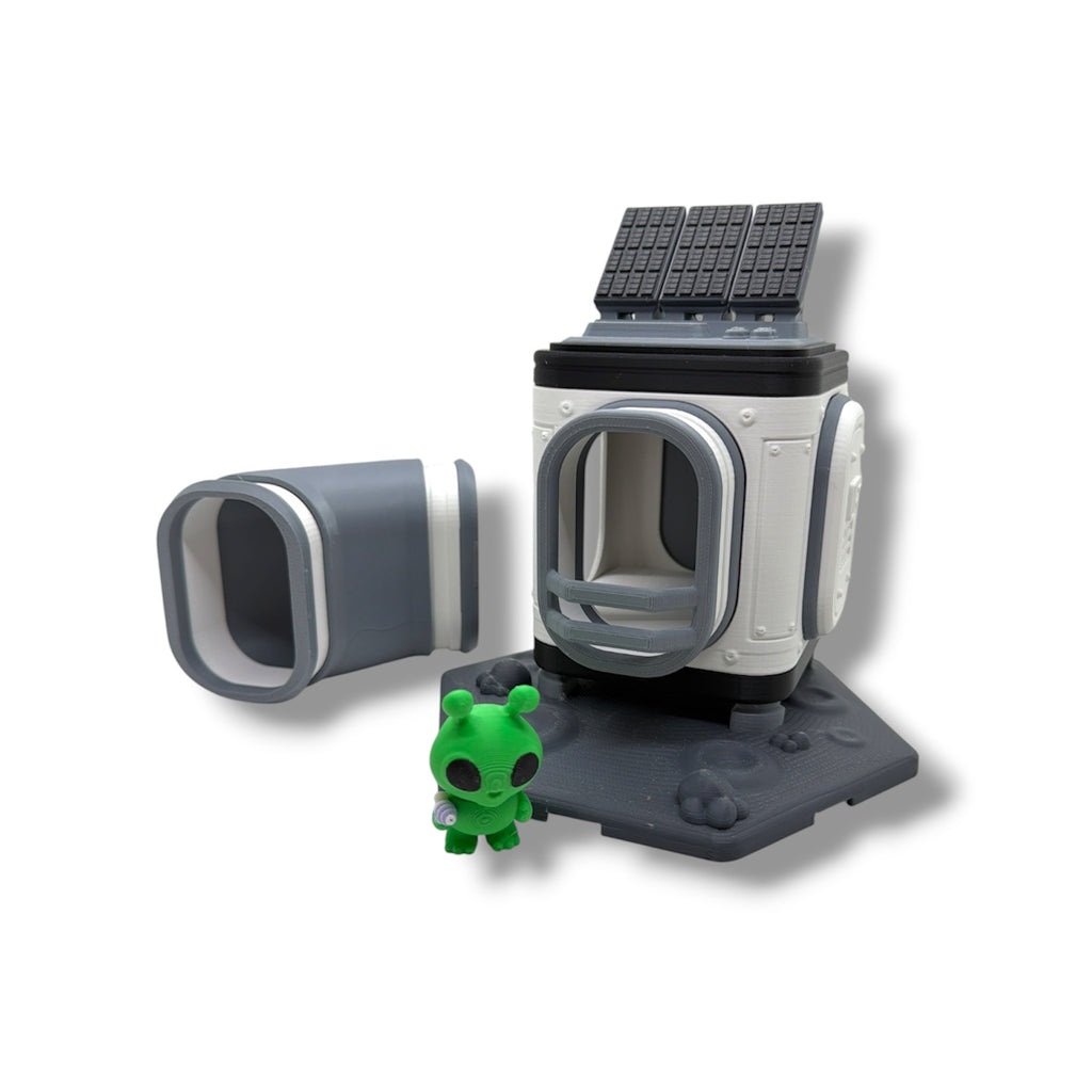 Moon Base Modular Space Station Set - Koza Konnect Modular Space Series Decor Collectable